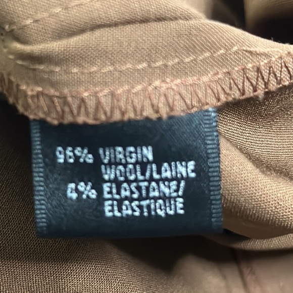 Lafayette 148 New York virgin wool brown pants size 6 - Picture 10 of 11